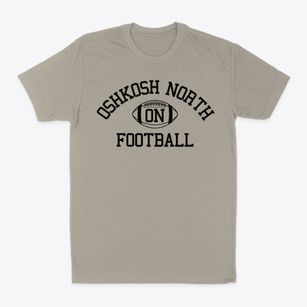 Oshkosh North High School Classic Football Classic Dad T-Shirt