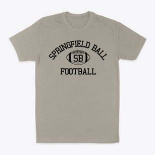Springfield Ball Charter School Classic Football Classic Dad T-Shirt
