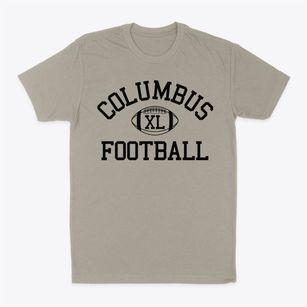 Columbus School Classic Football Classic Dad T-Shirt