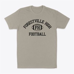 Forestville High Classic Football Classic Dad T-Shirt