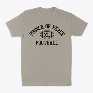 Prince Of Peace School Classic Football Classic Dad T-Shirt