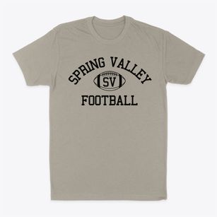 Spring Valley High School Classic Football Classic Dad T-Shirt