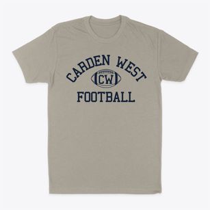 Carden West School Classic Football Classic Dad T-Shirt