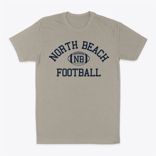 North Beach High School Classic Football Classic Dad T-Shirt