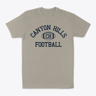 Canyon Hills High School Classic Football Classic Dad T-Shirt