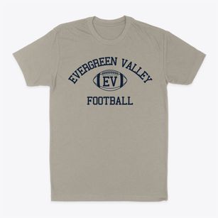 Evergreen Valley High School Classic Football Classic Dad T-Shirt