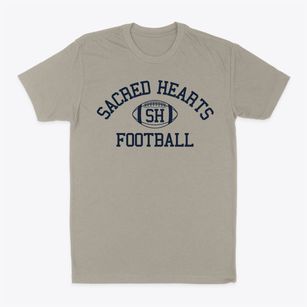 Sacred Heart Schools Classic Football Classic Dad T-Shirt
