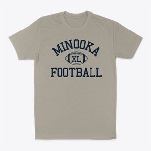 Minooka Junior High School Classic Football Classic Dad T-Shirt