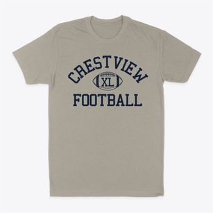 Crestview Baptist School Classic Football Classic Dad T-Shirt