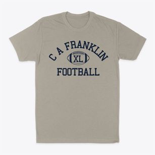 C A Franklin Applied Learning Magnet Classic Football Classic Dad T-Shirt