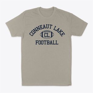 Conneaut Lake High School Classic Football Classic Dad T-Shirt