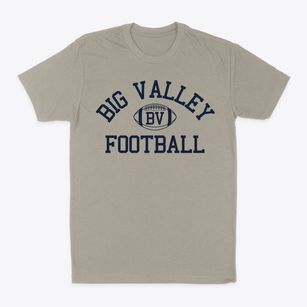 Big Valley High School Classic Football Classic Dad T-Shirt