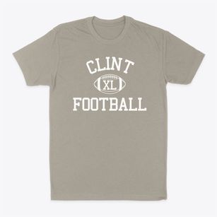 Clint High School Classic Football Classic Dad T-Shirt