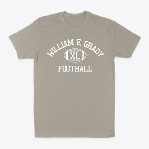 William E. Grady Vocational Technical High School Classic Football Classic Dad T-Shirt