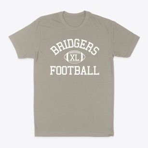 Bridgers High School Classic Football Classic Dad T-Shirt