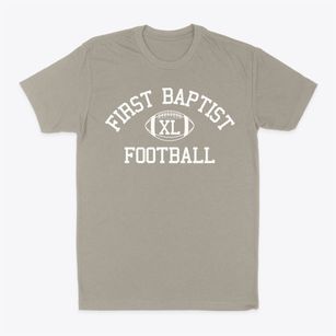 First Baptist Church School Classic Football Classic Dad T-Shirt