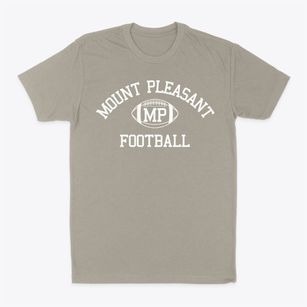 Mount Pleasant Area High School Classic Football Classic Dad T-Shirt