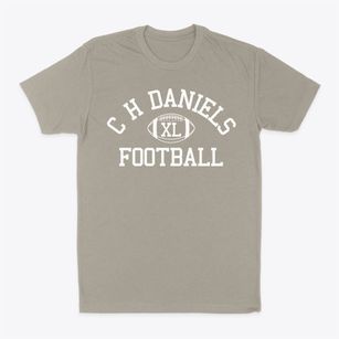 C H Daniels School Classic Football Classic Dad T-Shirt