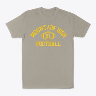 Mountain High School Classic Football Classic Dad T-Shirt