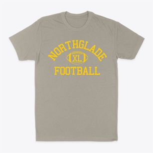 Northglade Montessori School Classic Football Classic Dad T-Shirt