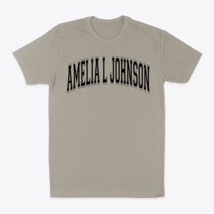 Amelia L Johnson School Varsity Arch Classic Dad T-Shirt