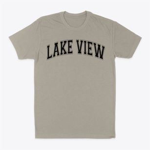 Lake View Elementary School Varsity Arch Classic Dad T-Shirt