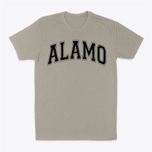 Alamo Elementary School Varsity Arch Classic Dad T-Shirt
