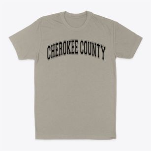 Cherokee County High School Varsity Arch Classic Dad T-Shirt