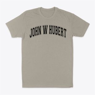 John W Hubert Middle School Varsity Arch Classic Dad T-Shirt