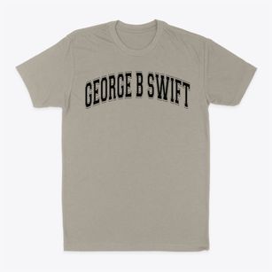 George B Swift Speciality School Varsity Arch Classic Dad T-Shirt