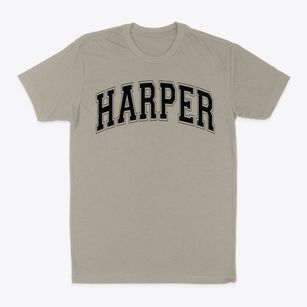 Harper Elementary School Varsity Arch Classic Dad T-Shirt