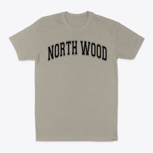 North Wood Middle School Varsity Arch Classic Dad T-Shirt