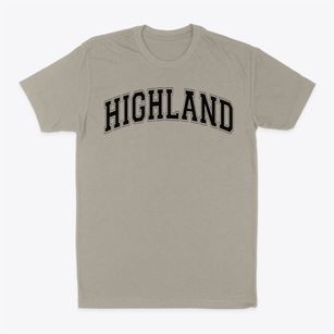 Highland Elementary School Varsity Arch Classic Dad T-Shirt