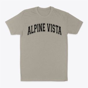 Alpine Vista K-8 Varsity Arch Classic Dad T-Shirt