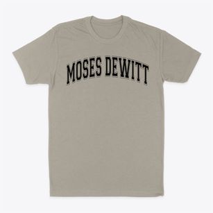Moses Dewitt Elementary School Varsity Arch Classic Dad T-Shirt