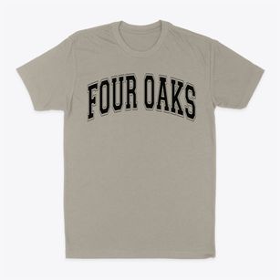 Four Oaks Elementary School Varsity Arch Classic Dad T-Shirt