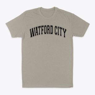 Watford City High School Varsity Arch Classic Dad T-Shirt