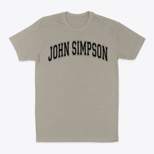 John Simpson Middle School Varsity Arch Classic Dad T-Shirt
