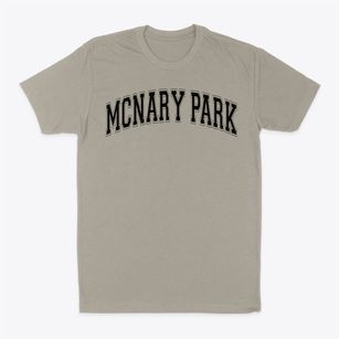 Mcnary Park Elementary School Varsity Arch Classic Dad T-Shirt