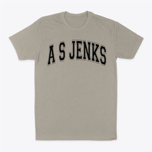 A S Jenks Elementary School Varsity Arch Classic Dad T-Shirt