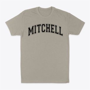 Mitchell Elementary School Varsity Arch Classic Dad T-Shirt