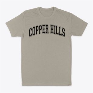 Copper Hills Elementary School Varsity Arch Classic Dad T-Shirt
