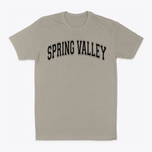 Spring Valley High School Varsity Arch Classic Dad T-Shirt