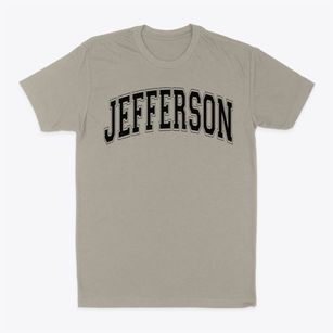 Jefferson Elementary School Varsity Arch Classic Dad T-Shirt