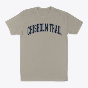 Chisholm Trail Middle School Varsity Arch Classic Dad T-Shirt