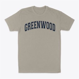Greenwood High School Varsity Arch Classic Dad T-Shirt