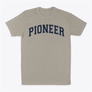 Pioneer Elementary School Varsity Arch Classic Dad T-Shirt