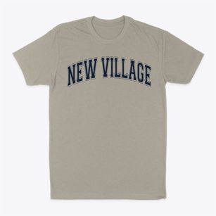 New Village Public Charter School Varsity Arch Classic Dad T-Shirt