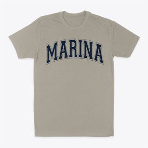 Marina Middle School Varsity Arch Classic Dad T-Shirt