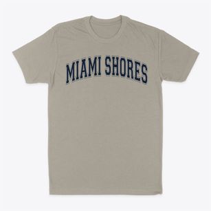 Miami Shores Elementary School Varsity Arch Classic Dad T-Shirt